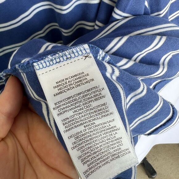 Polo Ralph Lauren Striped Classic Fit Polo Shirt Men’s Size XL Blue - Picture 6 of 6